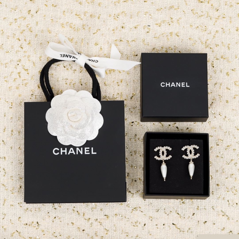 Ch*el earrings